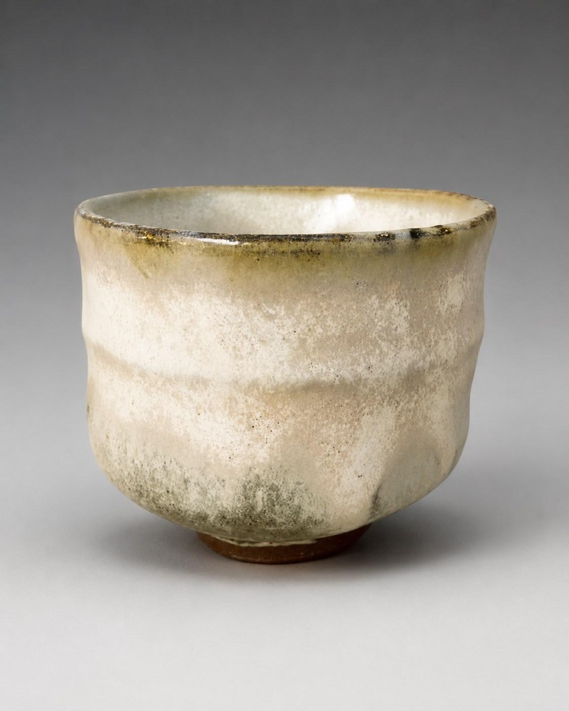 Hamada Shoji — Chawan / Tea Bowl. A Stoneware chawan [tea bowl], Japanese stoneware, Showa period, 20th century.