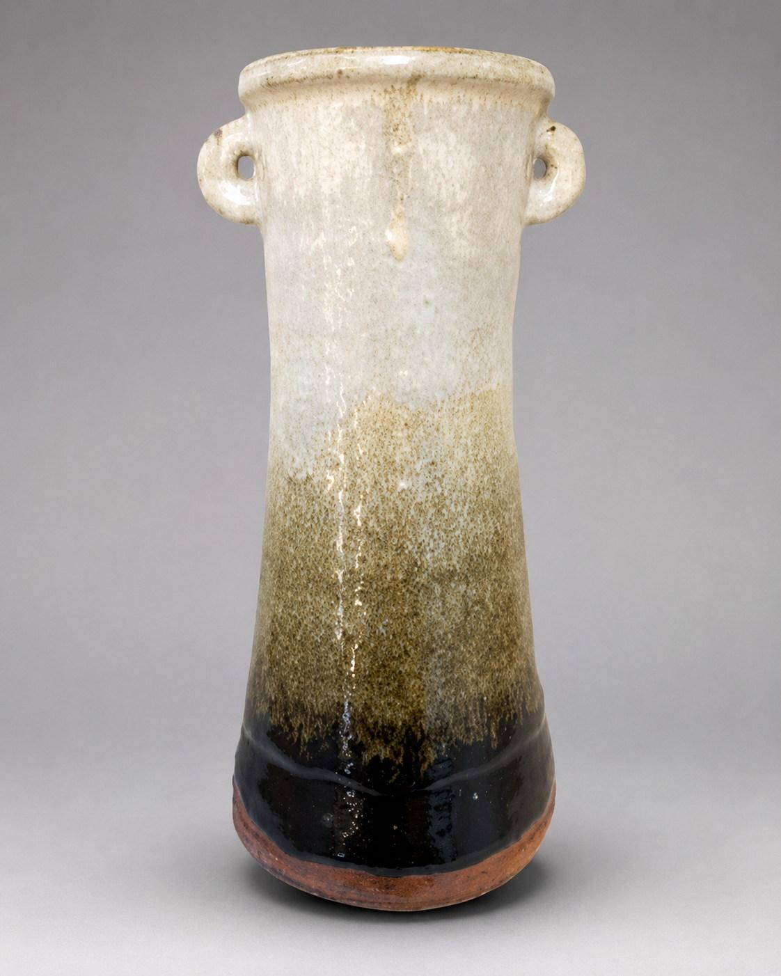 Hamada Shoji — Vase. A Stoneware Vase, Japanese stoneware, Showa period, 20th century.